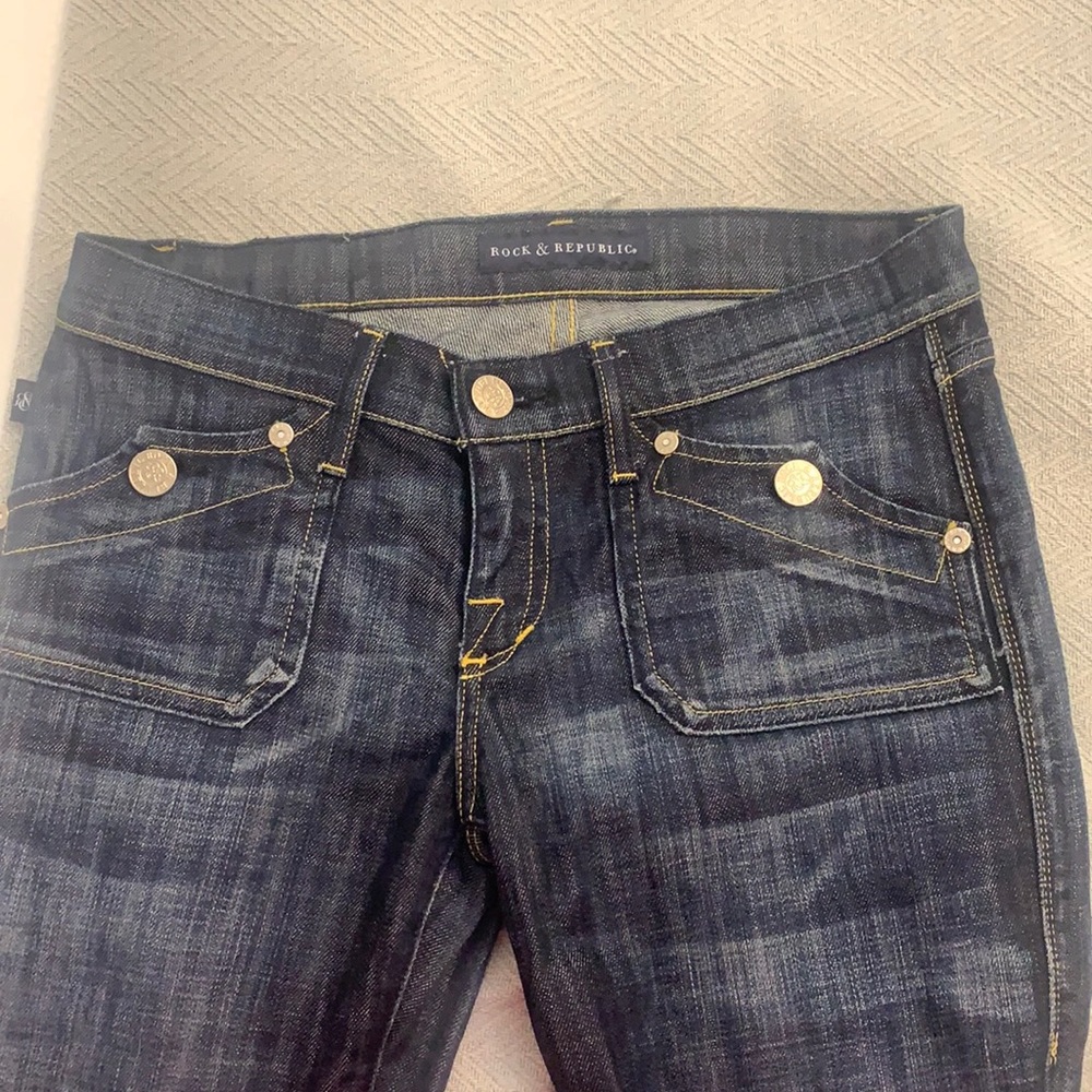 Blue jeans woman’s Rock and Republic.